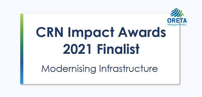 Oreta Finalist in 2021 CRN Impact Awards