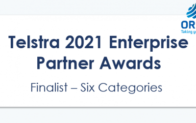 Oreta Named Finalist in 6 Categories in Telstra 2021 Enterprise Partner Awards